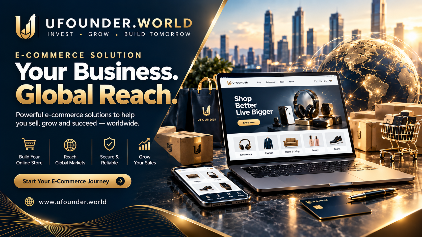 Scale Your Retail Brand With Advanced Global E-Commerce Systems And Master Modern Global E-Commerce Frameworks | U FOUNDER World